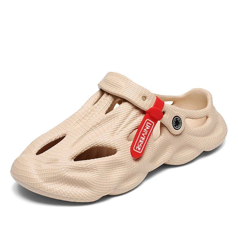 Men's Summer Slippers, Comfortable Platform Sandals, Beach Sandals, Flip-Flops, Indoor/Outdoor Use, Home Slides, Bathroom Shoes, Parallel Import