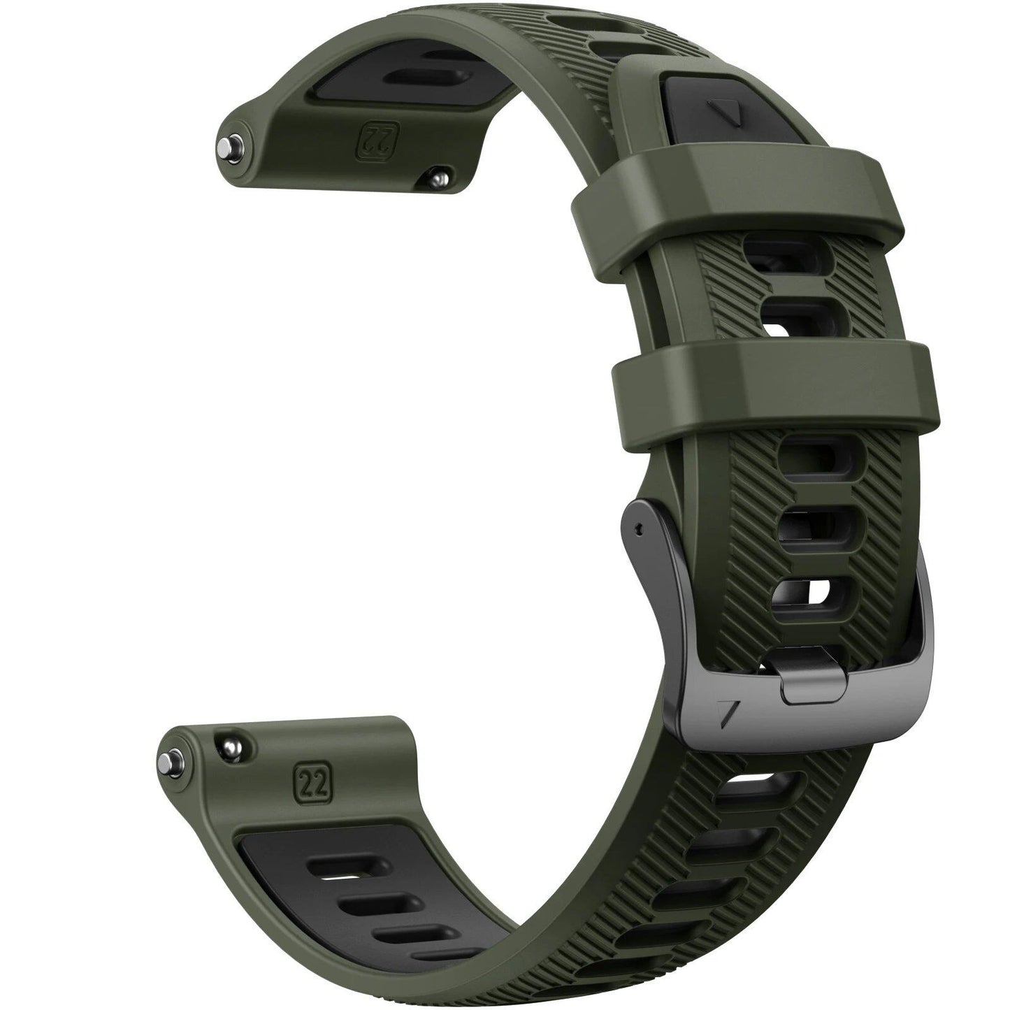 Garmin Forerunner 965・955・945・935対応 純正シリコンバンド 交換用クイックフィットストラップ Instinct E 1・2・3 Starp 互換 バンドカラー: 並行輸入品