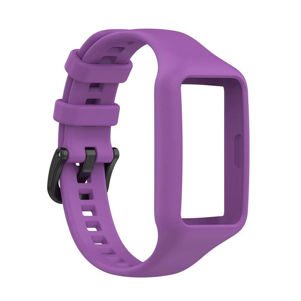 Huawei Band 6/7用シリコンベルト 通気性ストラップ 交換用リストバンド Honor Band6対応 調整可能ブレスレット ケース付き バンドカラー: 並行輸入品