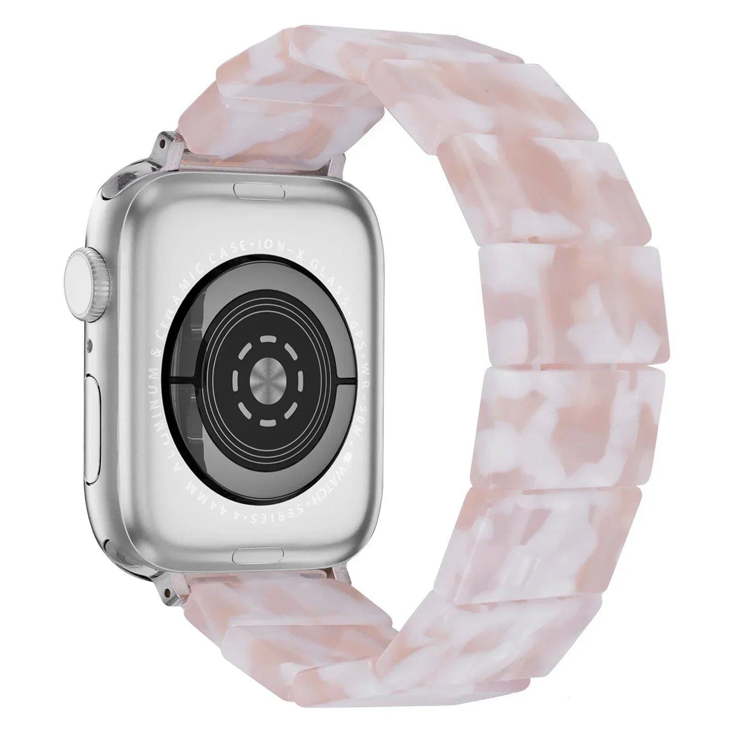 Resin strap for Apple Watch, fits 41mm, 40mm, 42mm, 44mm, 45mm, 49mm, and 46mm models. Elastic Solo Loop band for iWatch Ultra, 10, 9, 8, 7, SE, 6, and 5. Band Color: Parallel Import.