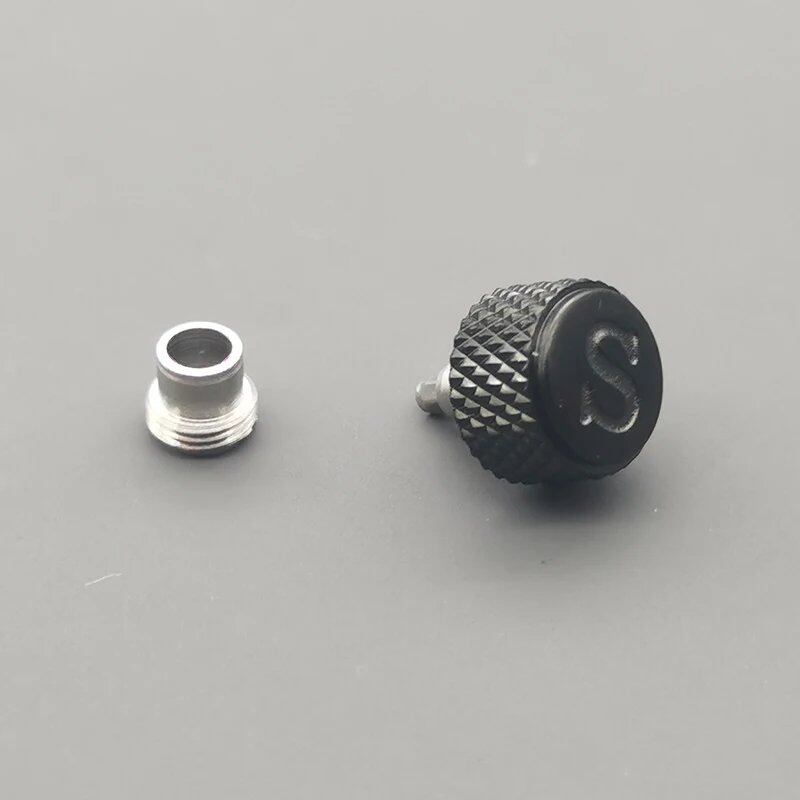 "MOD SKX007 SKX009 Watch Case Crown - Compatible with NH35 and NH36 Movements, S Logo, Polished Finish, Silver/Gold/Rose/Black/Blue Crown Parts" Parallel Import