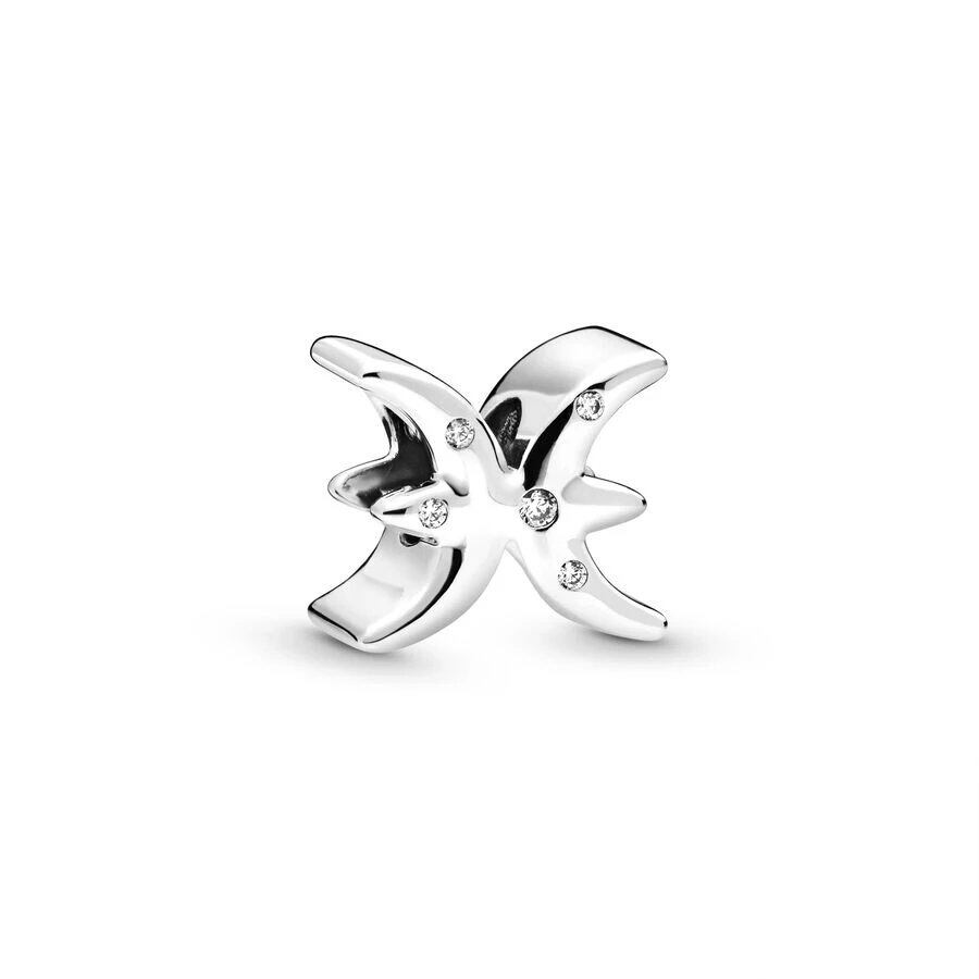 Sparkling 12 Zodiac Sign Beads with Aries, Cancer, and Libra Charms, Original 925 Sterling Silver Bracelet, DIY Jewelry Gift, Parallel Import