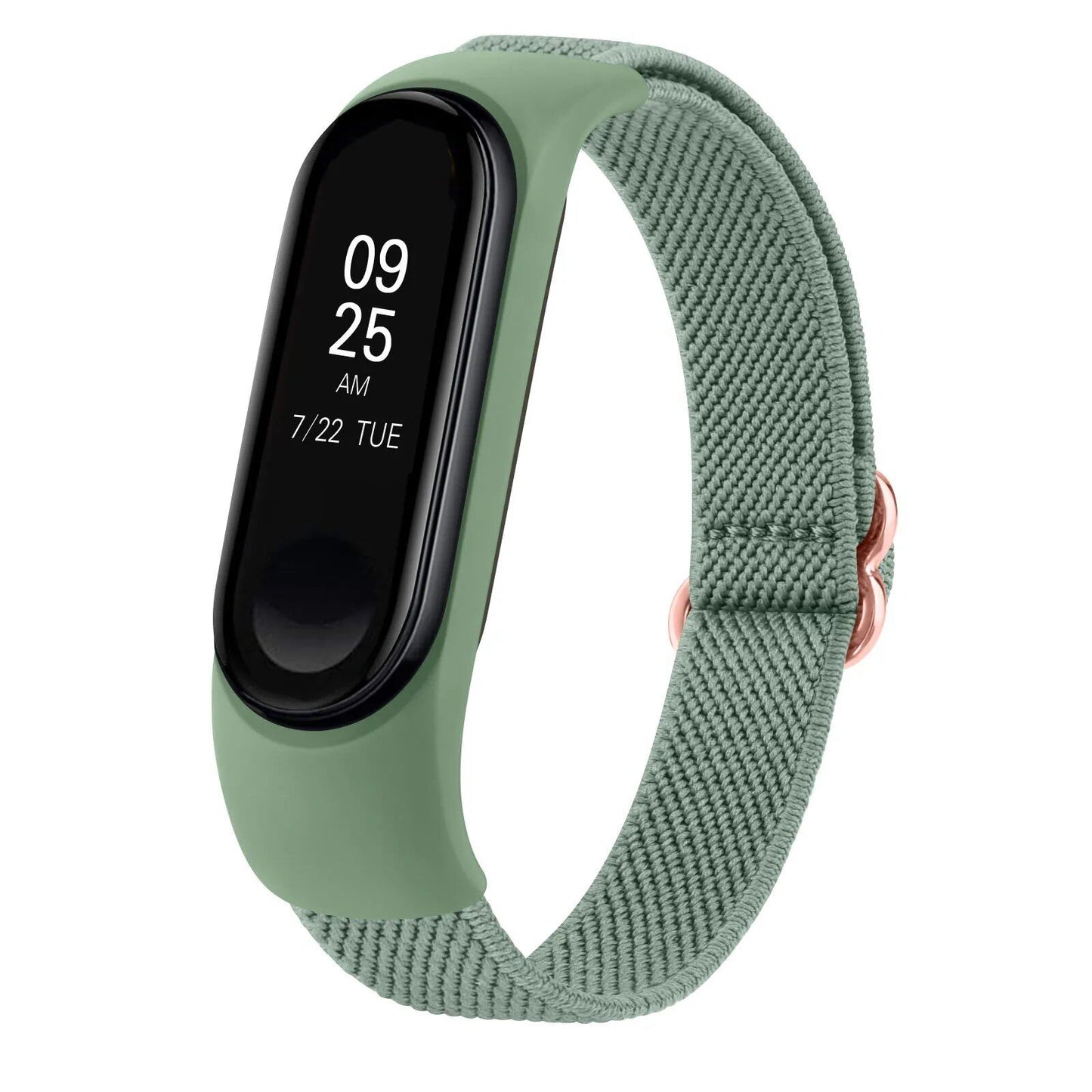 Xiaomi Mi Band 3/4/5/6/7用 伸縮ナイロンストラップ 交換用アジャスタブルリストバンド 腕時計バンド バンドカラー:用 バンド幅 並行輸入品