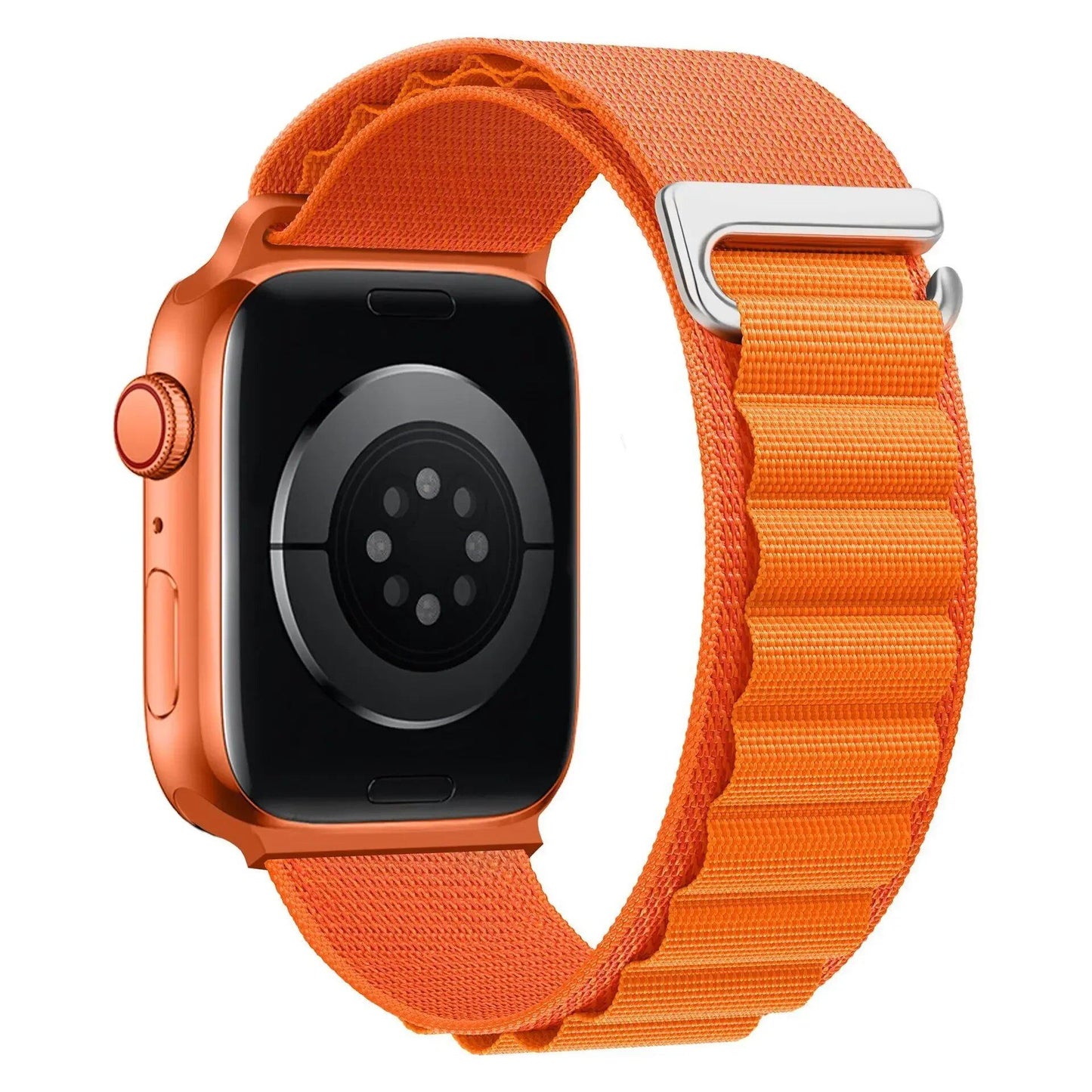 Apple Watch Ultra用アルパインループストラップ - 49mm 45mm 44mm 42mm 41mm 40mm対応 メタルCフックバンド(iwatch SE/シリーズ9/8/7/6/5/4/3互換) バンドカラー:mm 並行輸入品