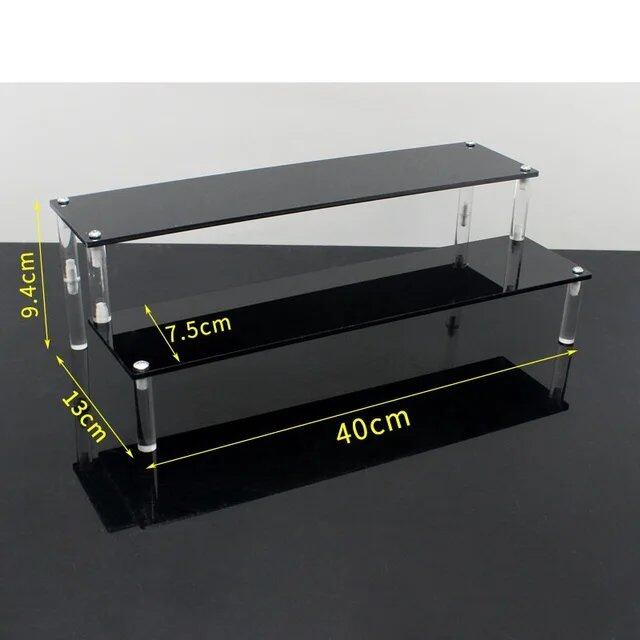 1-5 Tier Acrylic Display Stand/Clear Case (for Cupcakes, Perfume, Dolls, Amiibo, and Funko POP Figures) Color: Parallel Import
