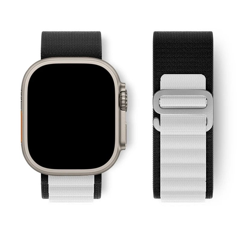 Apple Watch Ultra用アルパインループストラップ 49mm 45mm 46mm 44mm 41mm 42mm 40mm対応 ナイロンブレスレット シリーズ10/9/8/7/SE/6/5/4/3対応 サイズ: 並行輸入品