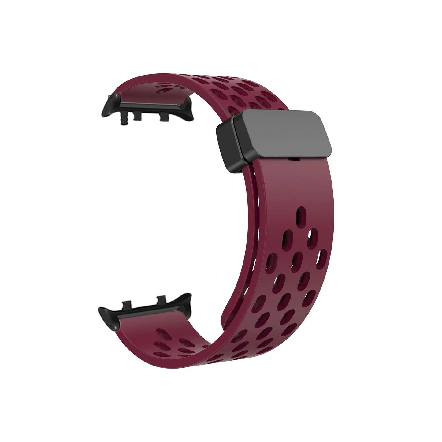 Huawei Watch D2 Magnetic Sports Strap, Breathable Silicone Watch Band, Replacement Bracelet, Compatible with Huawei Health Watch D2, Band Color: 3; Band Width: 3.5mm, Parallel Import