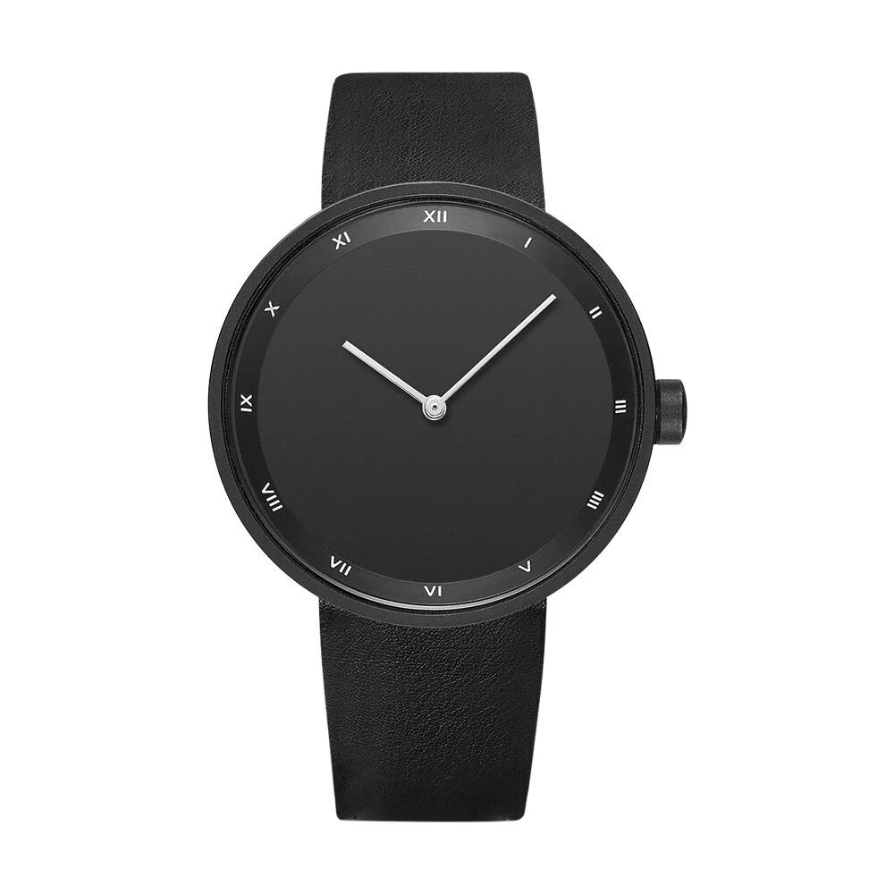 Yazore Men's Minimalist Two-Hand Watch with Inner Shade, Roman Numerals, Quartz Movement, Waterproof, Student-Grade. Color: ; Ships from: Parallel Import