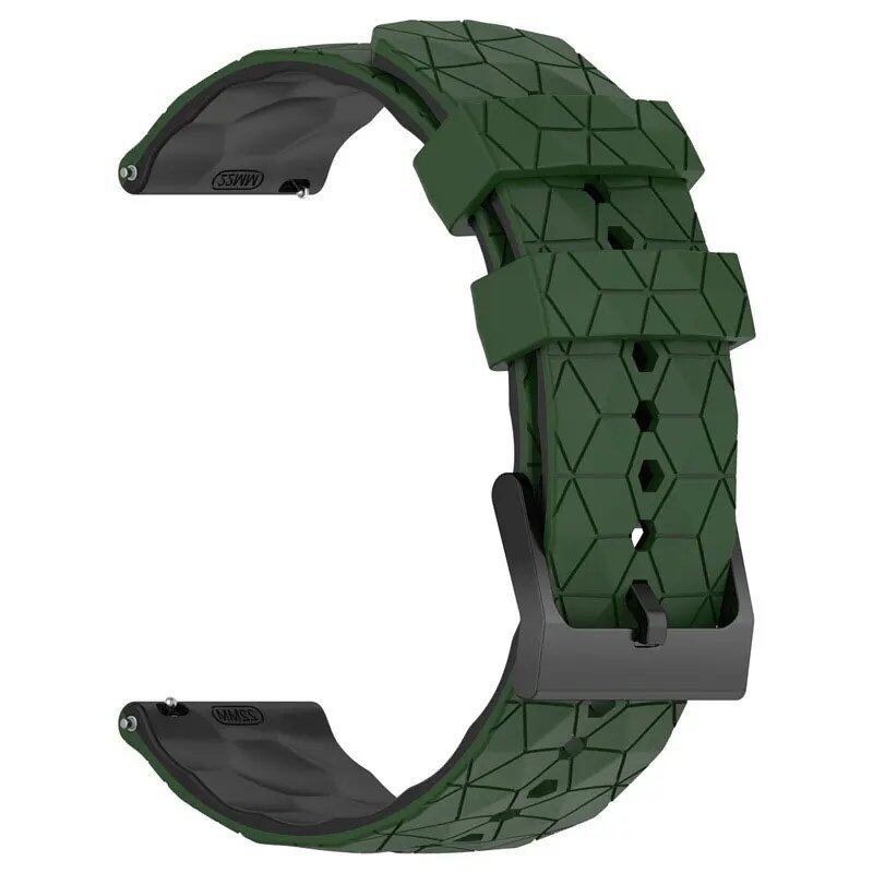 Xiaomi Mi Watch / Mi Watch Color 対応 サッカーバンド 22mm 通気性リストバンド 交換用ストラップ Xiaomi S1 Active 対応 ブレスレット ベルト バンドカラー:mm 並行輸入品