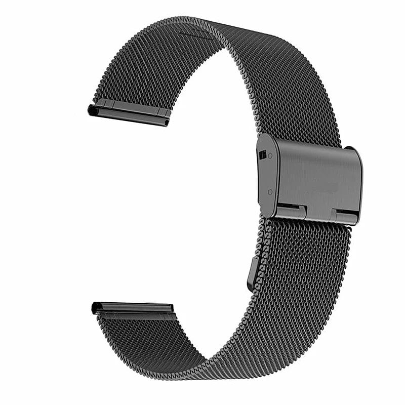 Universal Milanese Watch Band, 18mm, 20mm, 22mm, Silver, Gold, Metal, Stainless Steel Strap, Replacement Bracelet for Smartwatches, Band Color: mm, Parallel Import