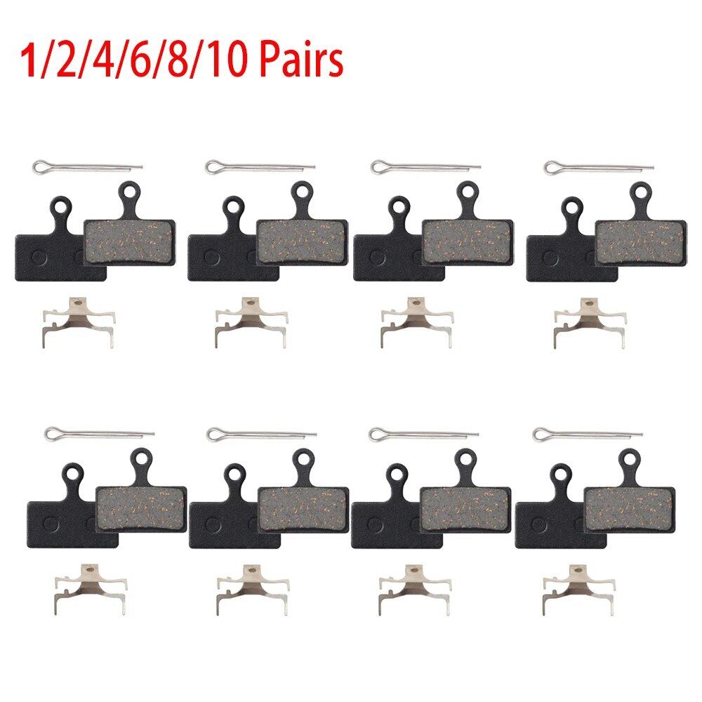1/2/4/6/8/10 Pairs of Bicycle Brake Pads Compatible with Shimano XT M8000/M785, XTR M9000/M9020/M987/M988/M985, SLX M7000/M675/M666, Deore M615, and RS785, Color: 01F, Parallel Import