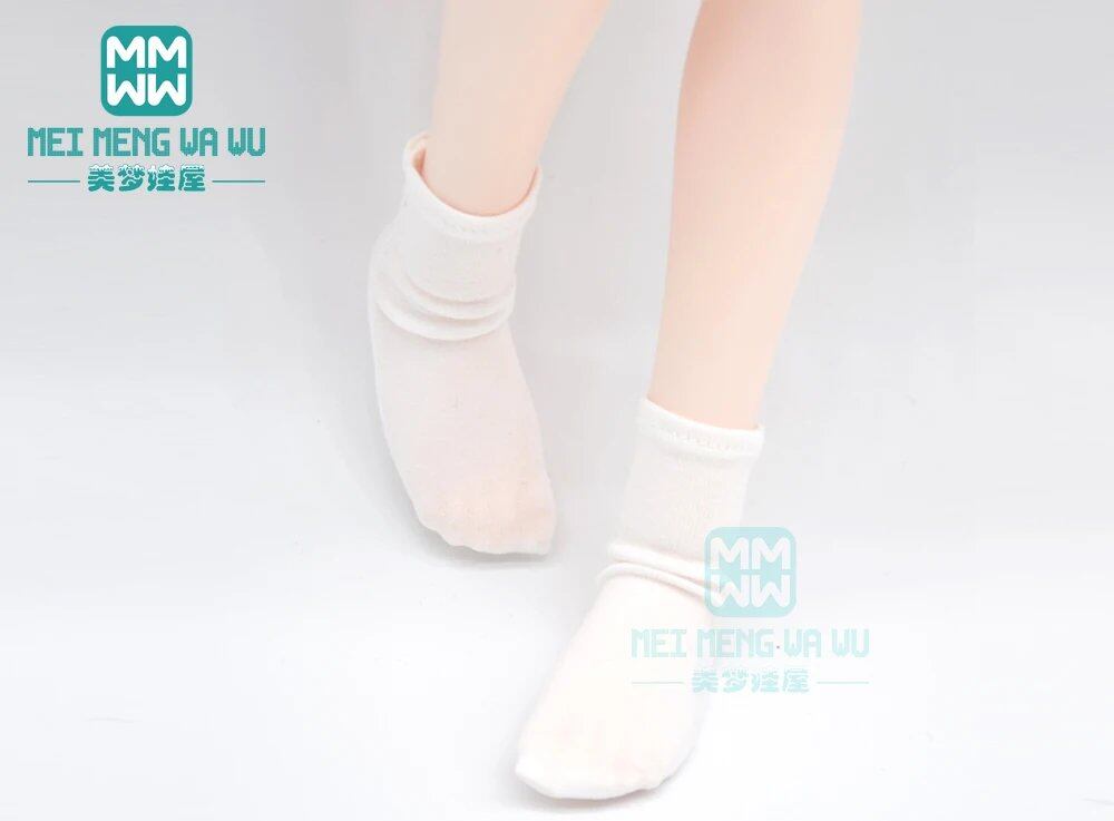 Multicolored Fashion Socks Set for 1/6, 1/4, and 1/3 Size BJD (SD/DD/MSD/YOSD) Dolls. Color: BJD-0cm. Parallel Import.