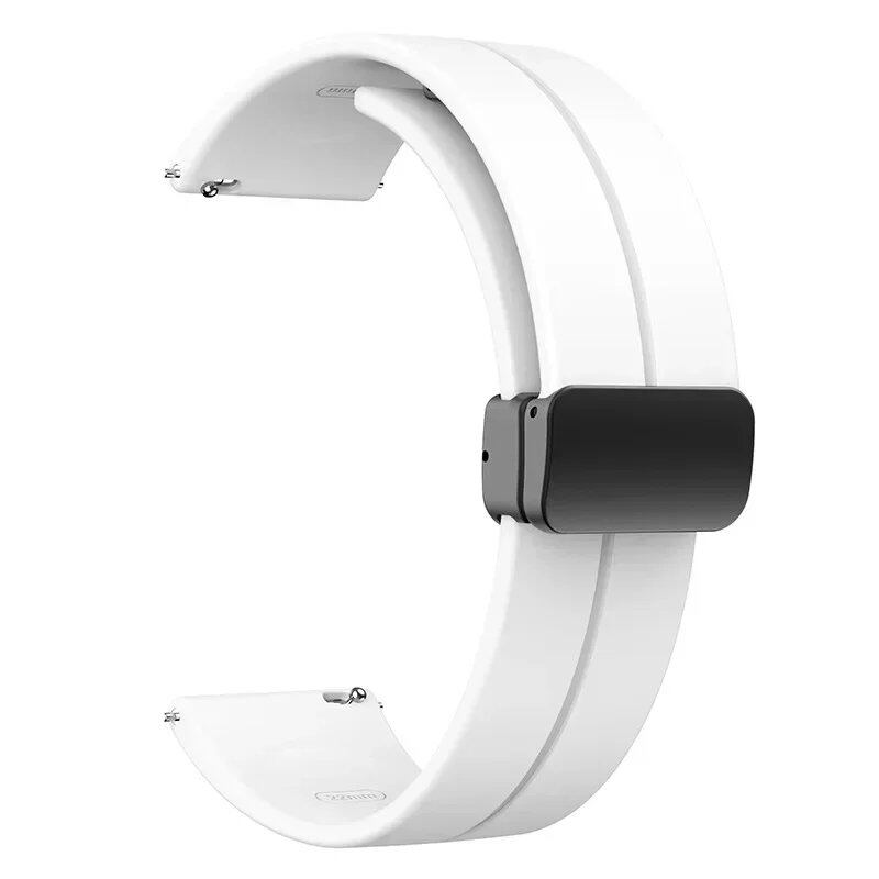 Replacement Strap Bracelet for Xiaomi Mi Watch 2 Pro/S3/S2/S1 Active, 20mm/22mm Soft Silicone Smartwatch Bands (Pro Color: 2-Pack) - Band Color: mm (Parallel Import)