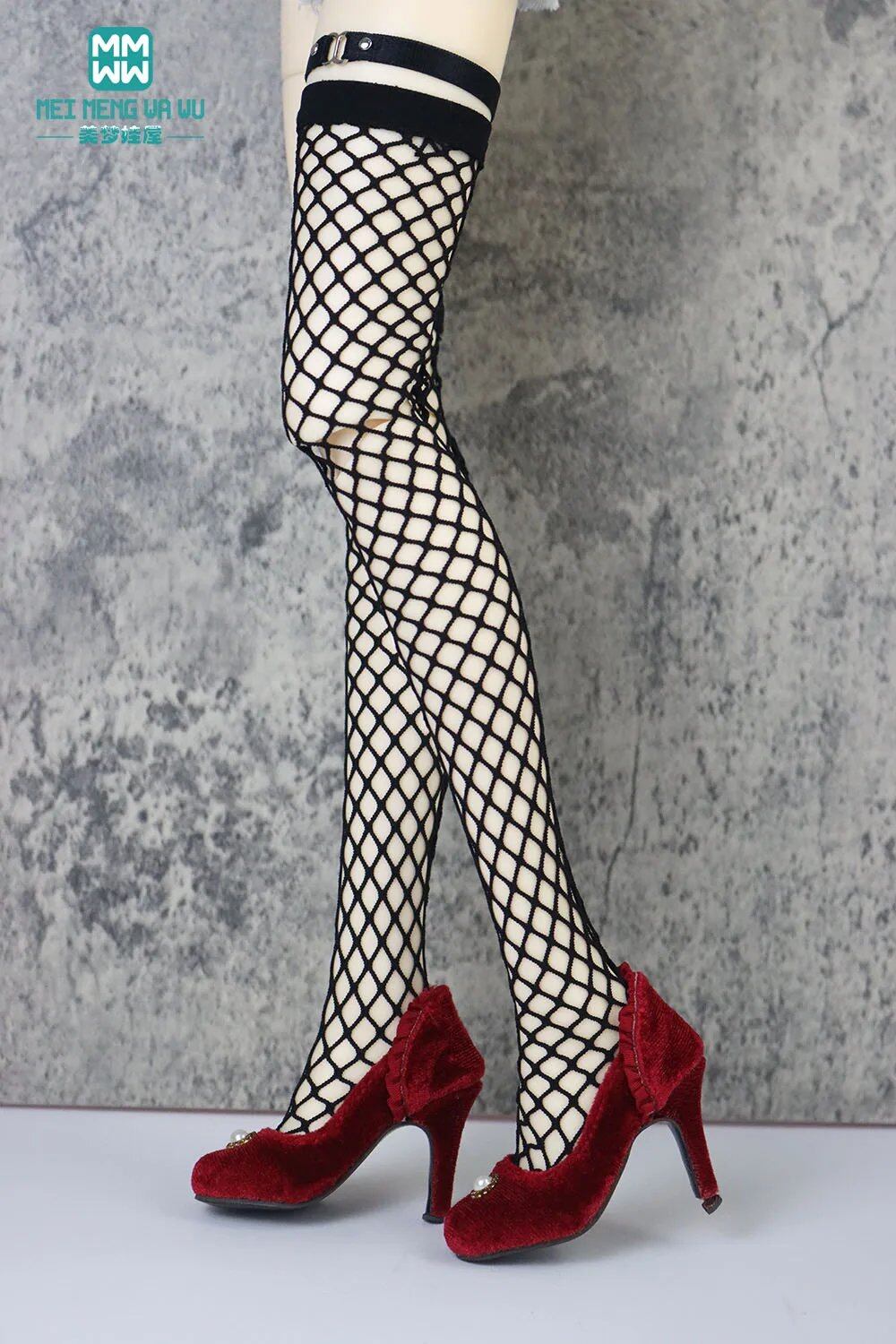 Lace Socks & Long Stockings for 1/3, 1/4, 1/6 BJD (DD, SD, GEM) Dolls by XAGADOLL MYOU YOSD Dolls, Color: BJD-0cm, Parallel Import