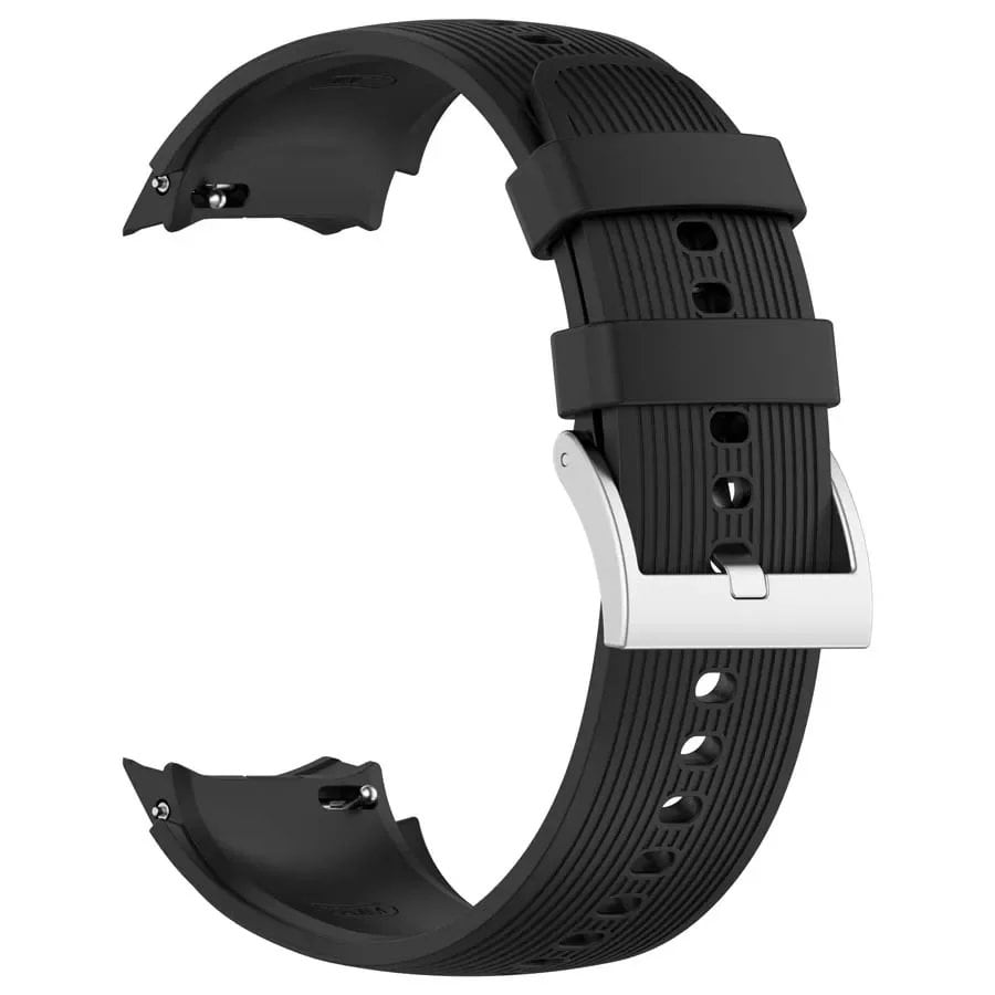 「OnePlus Watch 2 用シリコーンストラップ 交換用バンド - Oppo Watch X対応 スマートウォッチバンド 隙間なしアクセサリー」 サイズ:O 並行輸入品