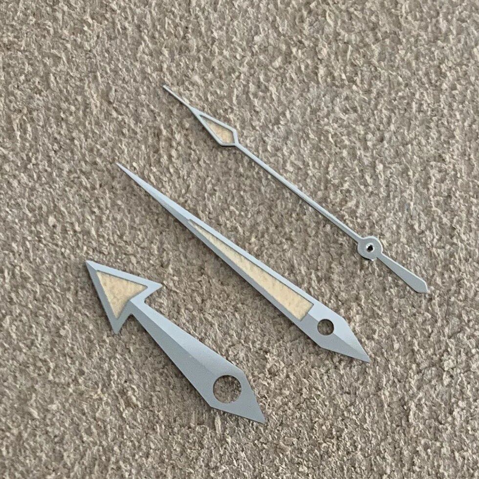DIY Watch Hands, Modification Watch Parts, Yellow-Green Fluorescent Hands, Compatible with NH35/NH36/4R/7S Movements, Parallel Import