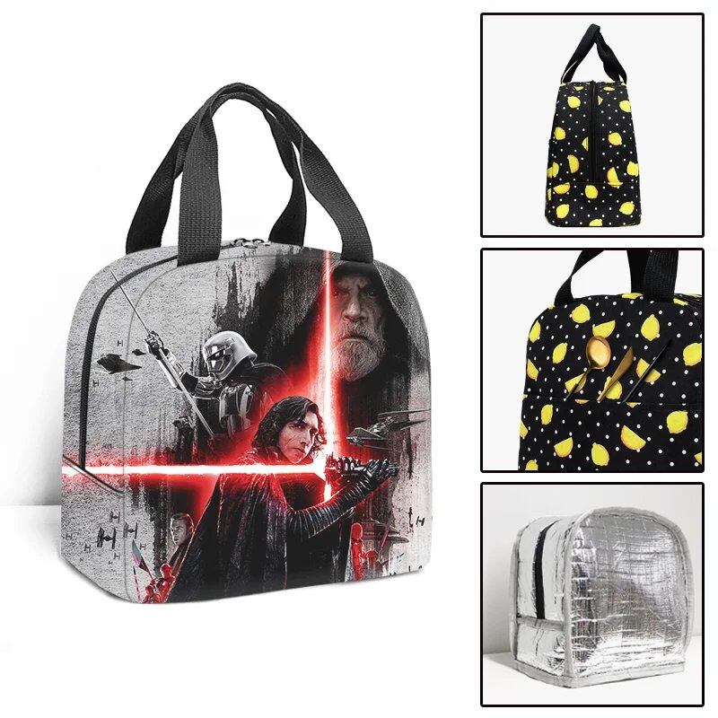 スター・ウォーズ キッズ 保冷ランチバッグ 保温トート 子供用ピクニックバッグ お弁当袋 旅行用ランチバッグ カラー:0 並行輸入品