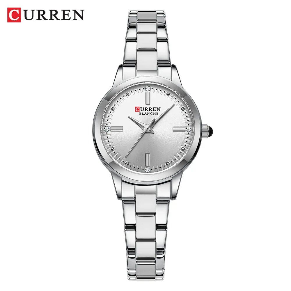 Karlen Women's Simple Dial Bracelet Quartz Watch, Stylish and Elegant, Color: Parallel Import