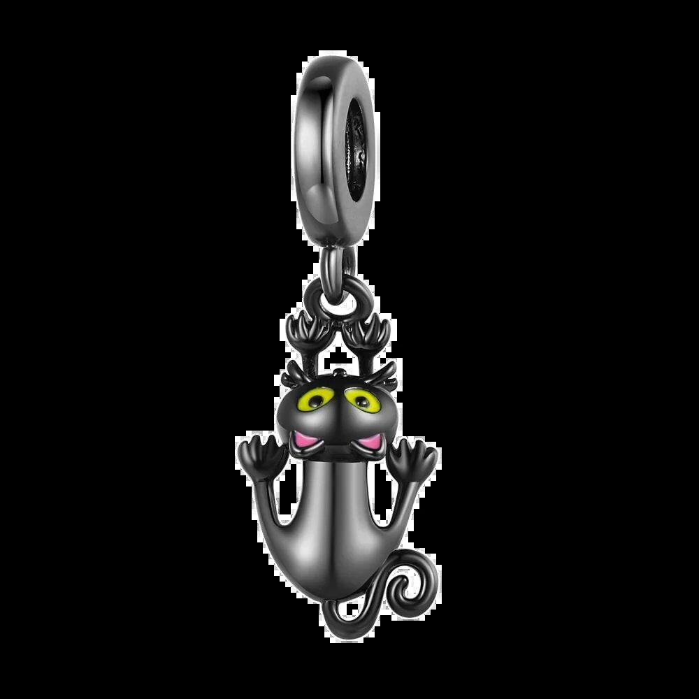 925 Sterling Silver Zodiac Lucky Charm Pendant, Custom Bracelet Charm Beads, Necklace, DIY Women's Jewelry, Gem Color, Parallel Import