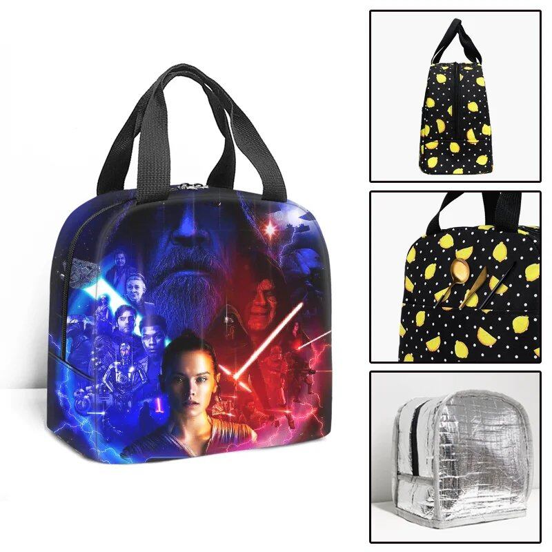 スター・ウォーズ キッズ 保冷ランチバッグ 保温トート 子供用ピクニックバッグ お弁当袋 旅行用ランチバッグ カラー:0 並行輸入品