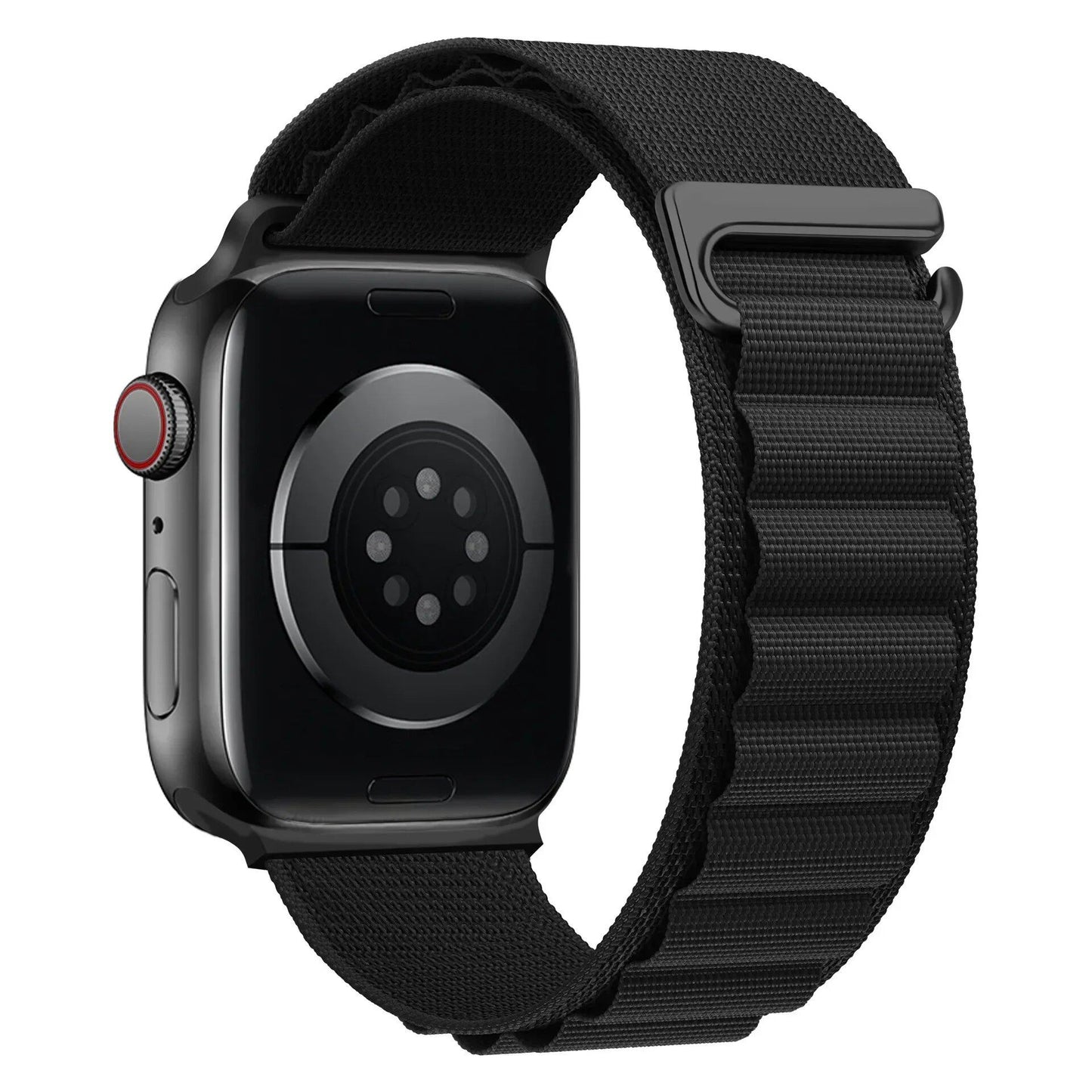 Apple Watch Ultra用アルパインループストラップ - 49mm 45mm 44mm 42mm 41mm 40mm対応 メタルCフックバンド(iwatch SE/シリーズ9/8/7/6/5/4/3互換) バンドカラー:mm 並行輸入品