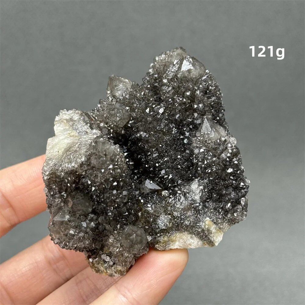 100%天然 南アフリカ産 ブラッククリスタルサボテン ミネラル原石 クラスター オーラヒーリング 瞑想 エネルギー ホームデコレーション カラー: 並行輸入品