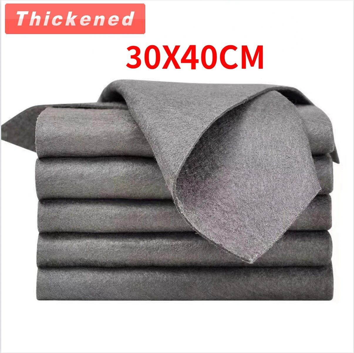 1/5 Sheets of Reinforced Magic Cleaning Cloth, Watermark-Free, Reusable, for Glass Cleaning, Window Cleaning, Kitchen Towels, and Dust Cloths (Parallel Import)