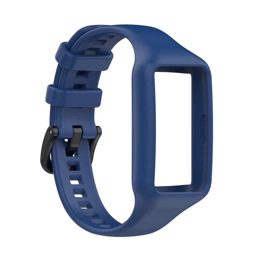 Huawei Band 6/7用シリコンベルト 通気性ストラップ 交換用リストバンド Honor Band6対応 調整可能ブレスレット ケース付き バンドカラー: 並行輸入品