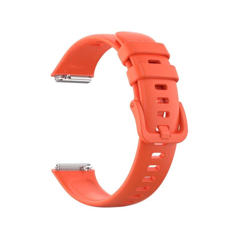 Replacement Strap for Huawei Band 7, Soft Silicone Wristband, Smartwatch Accessory, Size: Compatible with Huawei Band 7; Band Color: Parallel Import