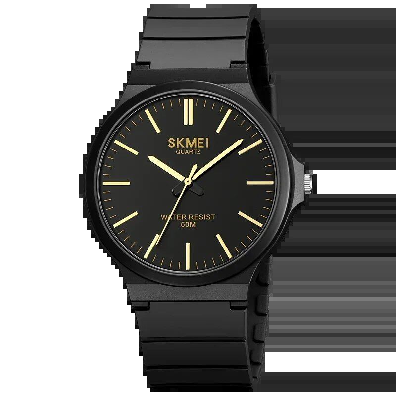 SKMEI 2108 Simple Waterproof Quartz Watch for Men, Casual, Shock-Resistant, Ultra-Thin, Sports Watch, 1419 Lerohonbre, Color: Parallel Import