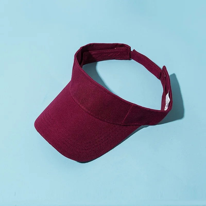 Baseball Cap, Summer Hat for Boys and Girls, Sun Visor, Tennis Cap, Solid Color, UV Protection, Outdoor, Group Activities, Sizes: 50-56cm; Parallel Import