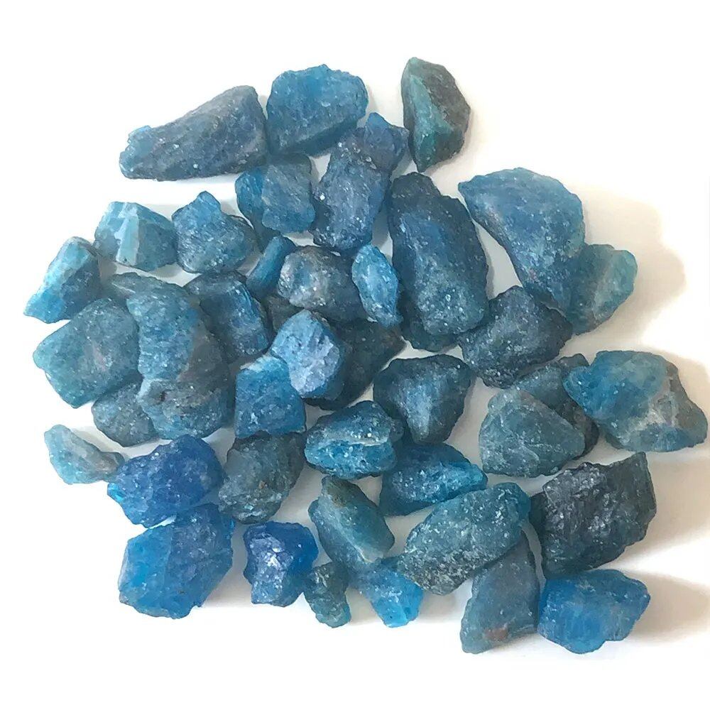 100g 天然石 ブルーアパタイト 原石 チップ 砕石 ミネラル クォーツ エネルギー ホームデコレーション 瞑想 チャクラ サイズ:100gパック;カラー:mm 並行輸入品