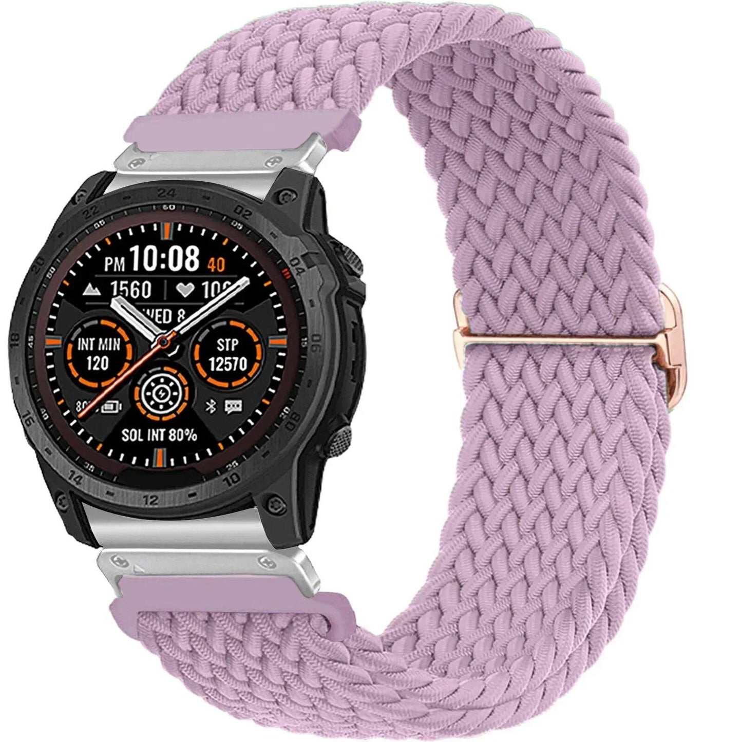 Nylon Loop Strap for Garmin Fenix 8/7/6 Pro/5 Plus, QuickFit Band, 22mm/26mm, Compatible with Garmin Smartwatches 3HR 945, Epix Gen 2, Band Color: mm, Parallel Import