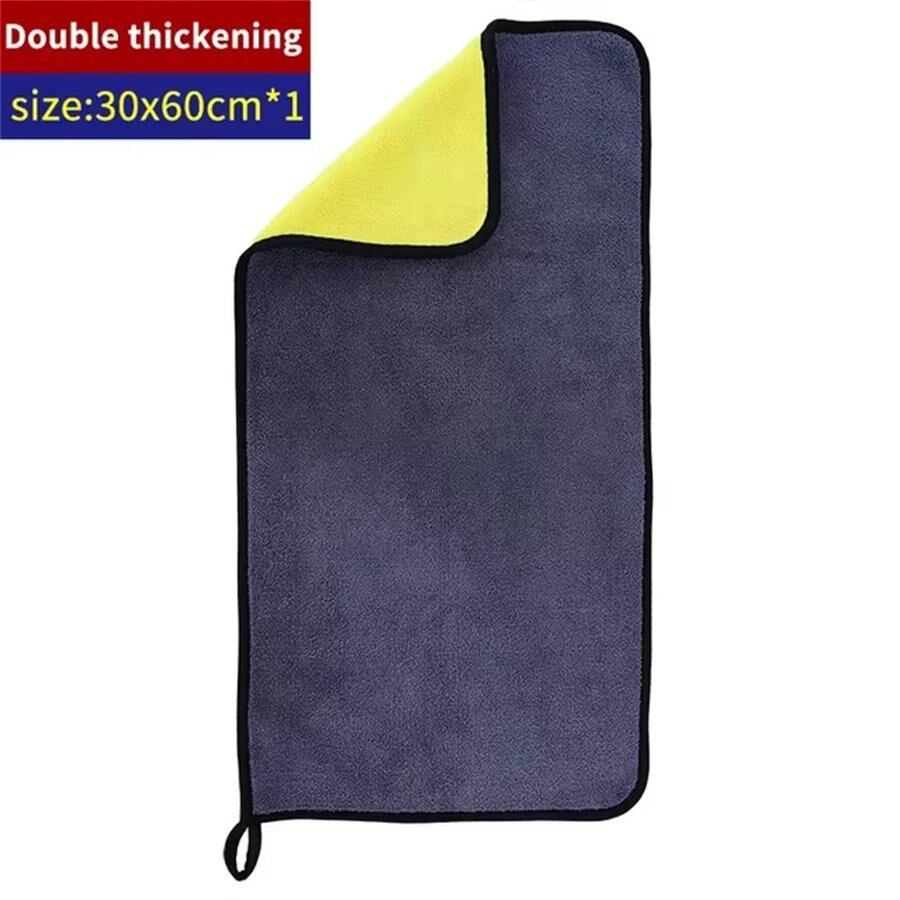 1/3/5-Count Microfiber Cleaning Towels, Car Cleaning Cloths, Professional Microfiber Car Drying Towels, Car Wash Towels, Accessories, Color: 30, Parallel Import