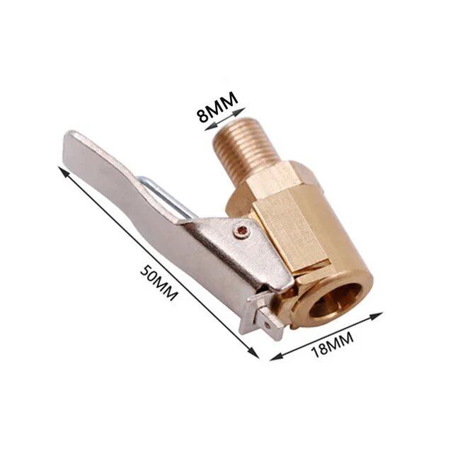 10/20/40/80cm Locking Air Chuck with Air Hose for Standard Tire Valve Fine Thread Inflator Hose for Motorcycles, Cars, and Bicycles. Color: ; Ships from: Parallel Import