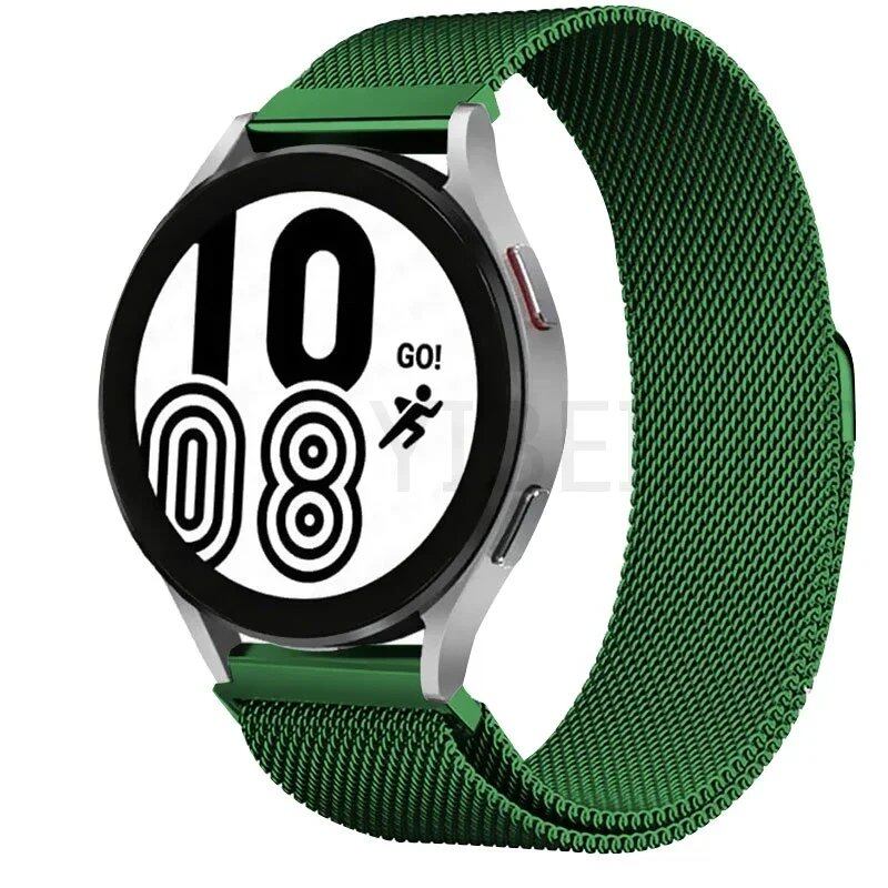Milanese Loop Band for Samsung Galaxy Watch 6/5/4 Classic, Metal Strap, 20mm/22mm Bracelet, Compatible with Huawei GT/Amazfit GTS 4/GTR 2e/Bip 3-5, Parallel Import