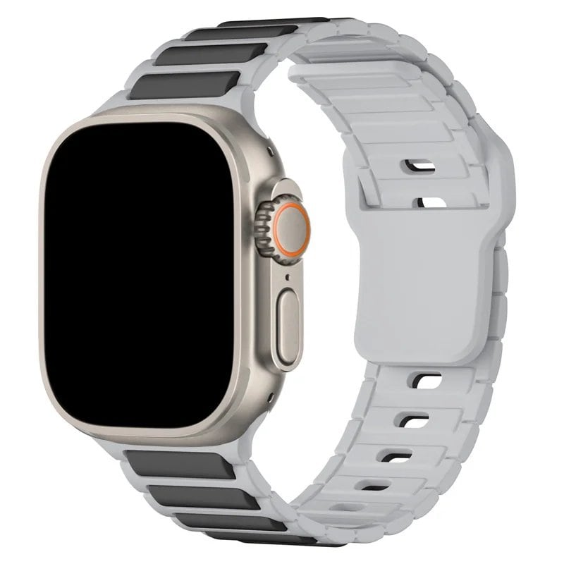 Apple Watch用シリコンバンド(対応機種:Series 9/8/7/6/5/SE/Ultra 2、サイズ:38mm/40mm/42mm/44mm/45mm/46mm/49mm) バンドカラー:mm 並行輸入品