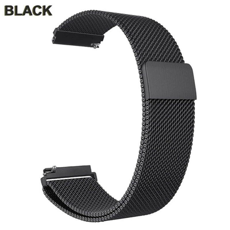 Milanese Loop Stainless Steel Metal Bracelet Replacement Strap for Huawei Watch GT 4 (41mm, 46mm) - Size H (Parallel Import)