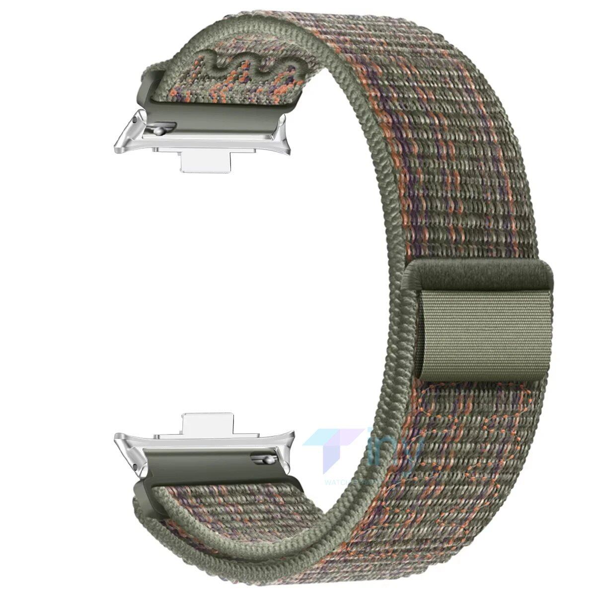 Breathable Nylon Loop Replacement Wristband for Xiaomi Redmi Watch 4/5, Mi Band 9/8 Pro, Sports Smartwatch Strap, Band Color: ; Ships from: Parallel Import