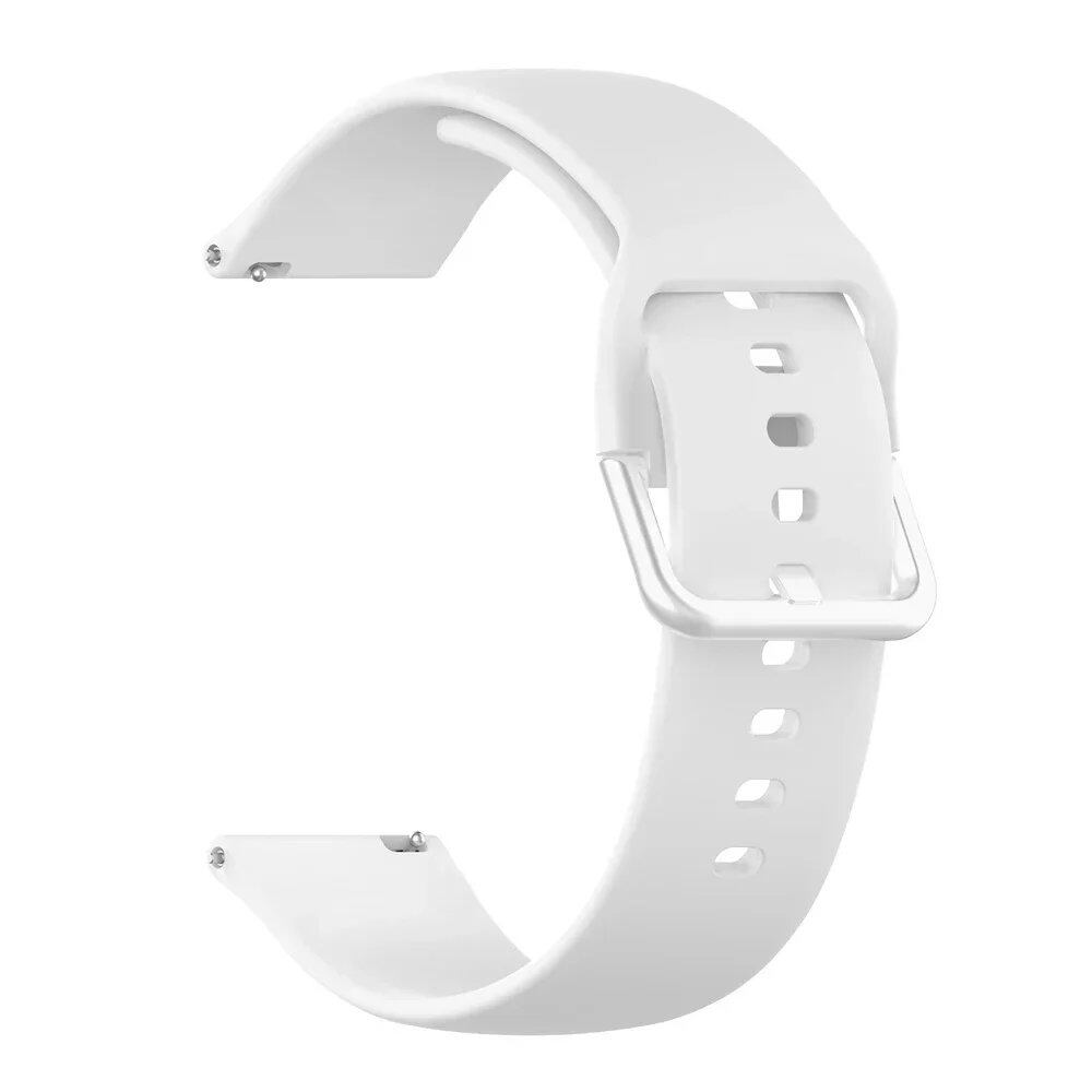 RealMe Watch 2 / 3 Pro / S / S Pro Sport Silicone Wristband - 20mm / 22mm Replacement Soft Watch Strap, Band Color: mm, Parallel Import
