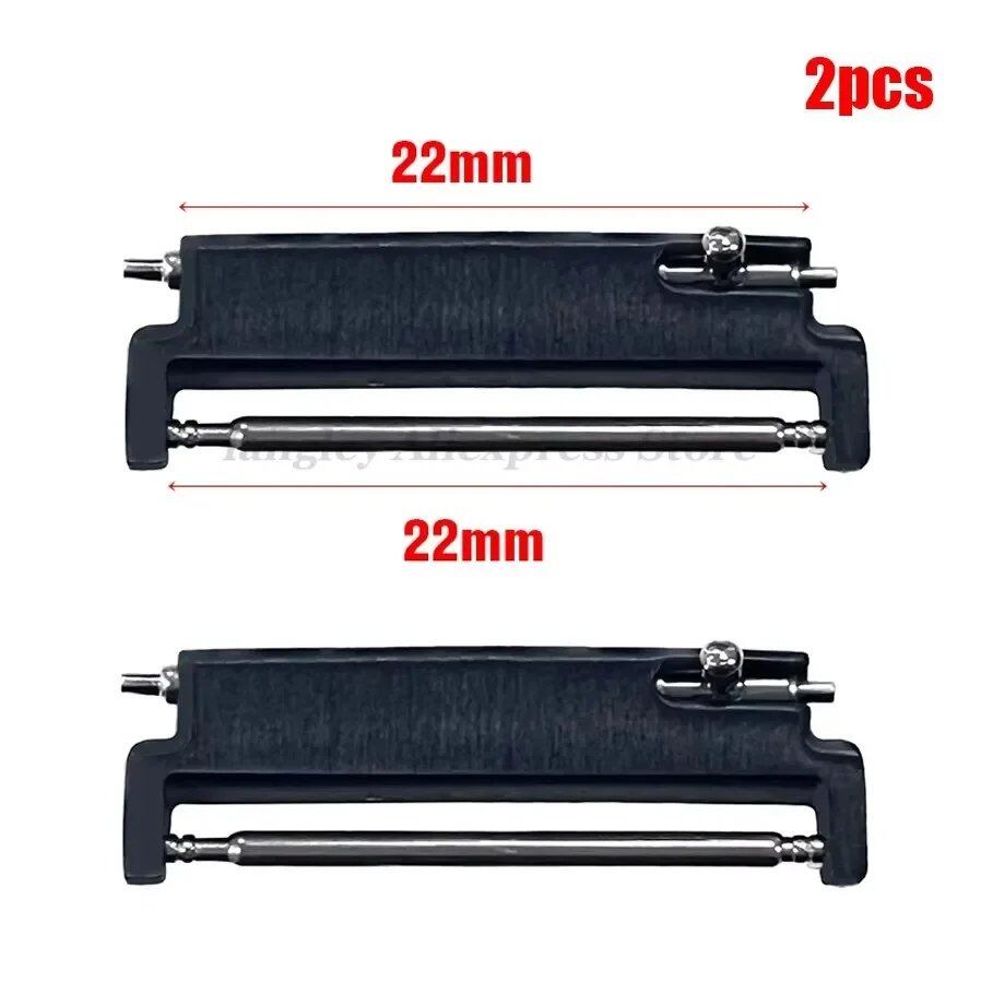 Set of 2 20mm to 18mm, 20mm, 22mm to 22mm, 22mm to 20mm Quick Release Pin Strap Adapter Replacement Band Spring Bar Accessories (Imported)