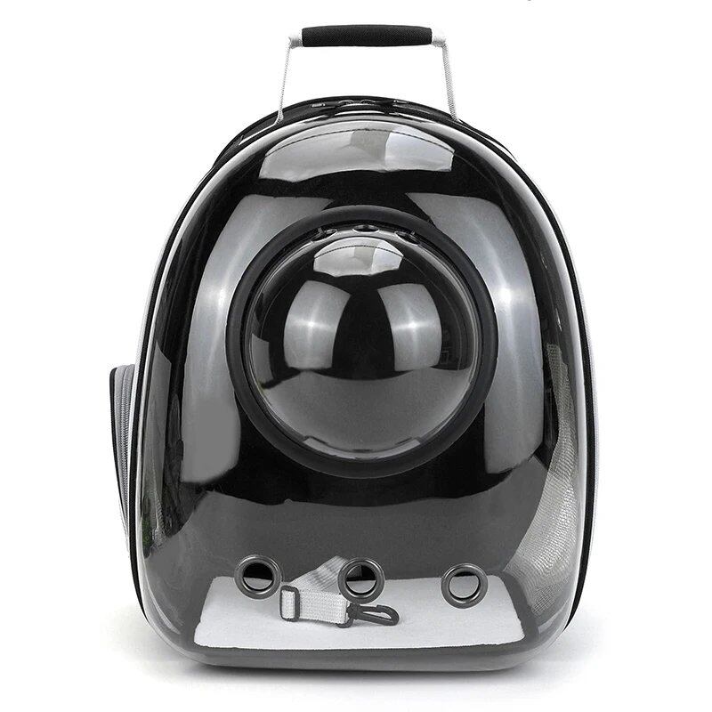 Space Pet Backpack, Breathable, Portable, Transparent Pet Cat Carrier, Puppy, Dog, Transport Carrier, Space Capsule Bag; Ships from: Parallel Import