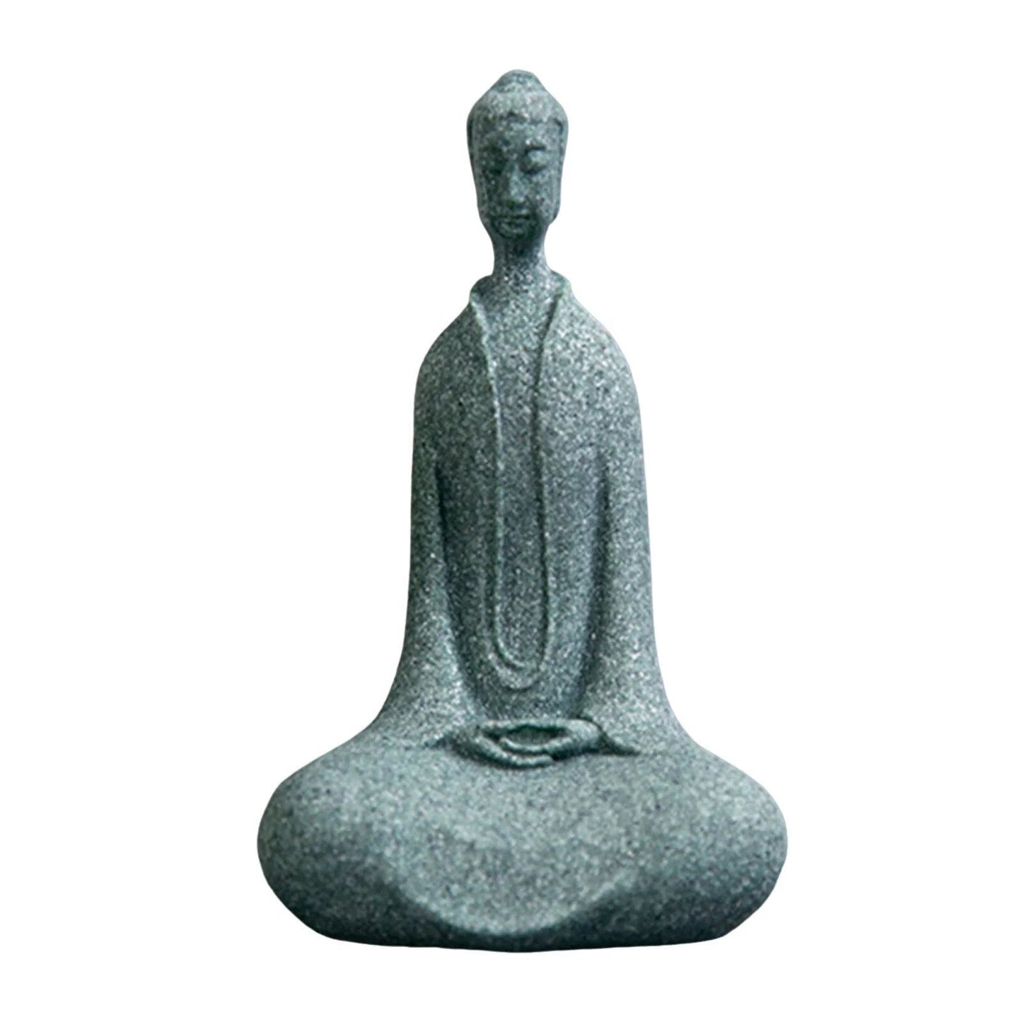 瞑想する仏像彫刻 テーブルアート インテリア リビングルームデコレーション オフィスやワインクーラー飾りに最適 ;発送元: 並行輸入品