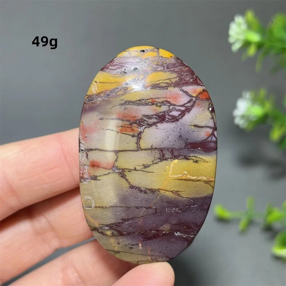 Natural Power Stone, Egg Yolk Stone, Hand Pray, Feng Shui Energy, Home Decor, Gift, Magic, Meditation, Spiritual, Prayer, Chakra Healing, Color: Parallel Import