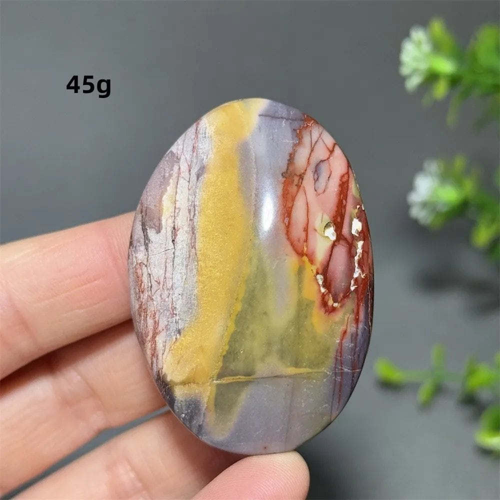 Natural Power Stone, Egg Yolk Stone, Hand Pray, Feng Shui Energy, Home Decor, Gift, Magic, Meditation, Spiritual, Prayer, Chakra Healing, Color: Parallel Import