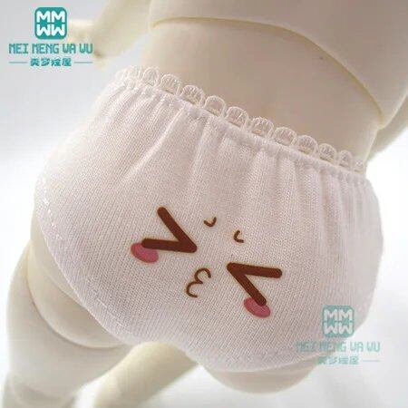 1/3, 1/4, 1/6 Size BJD Doll Accessories, Compatible with DD, SD, and MOSD, Cute Expressions, Small Pants, 1/4" BJD Doll, Parallel Import
