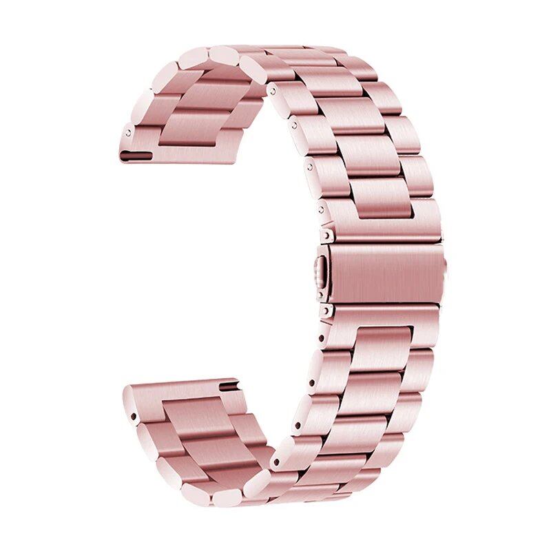 Replacement Stainless Steel Metal Strap for Huawei Watch GT5 (46mm/41mm) and GT4 (18mm/22mm) Band Color: mm, Parallel Import