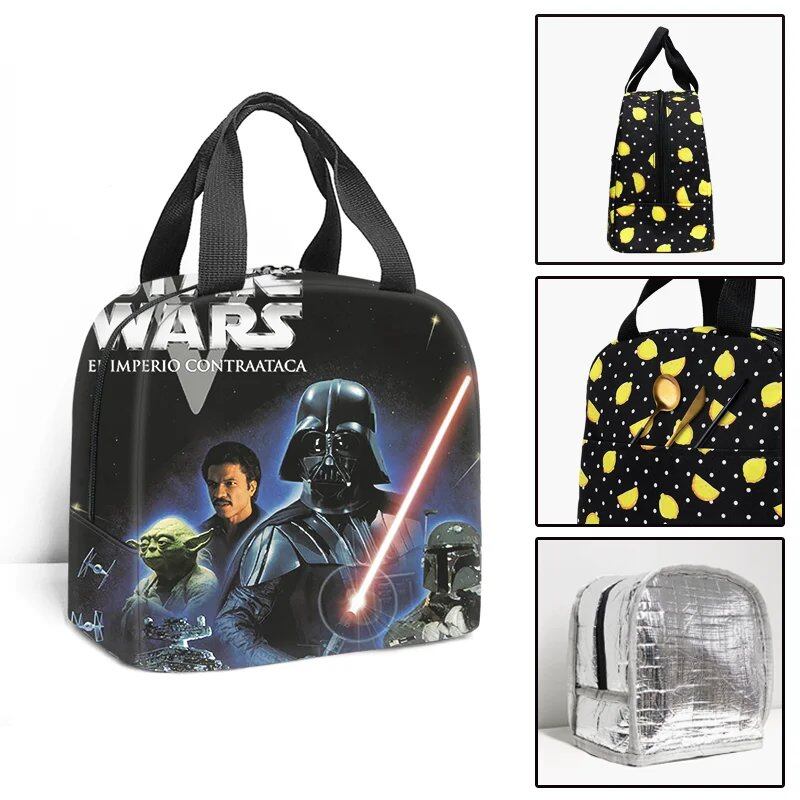スター・ウォーズ キッズ 保冷ランチバッグ 保温トート 子供用ピクニックバッグ お弁当袋 旅行用ランチバッグ カラー:0 並行輸入品