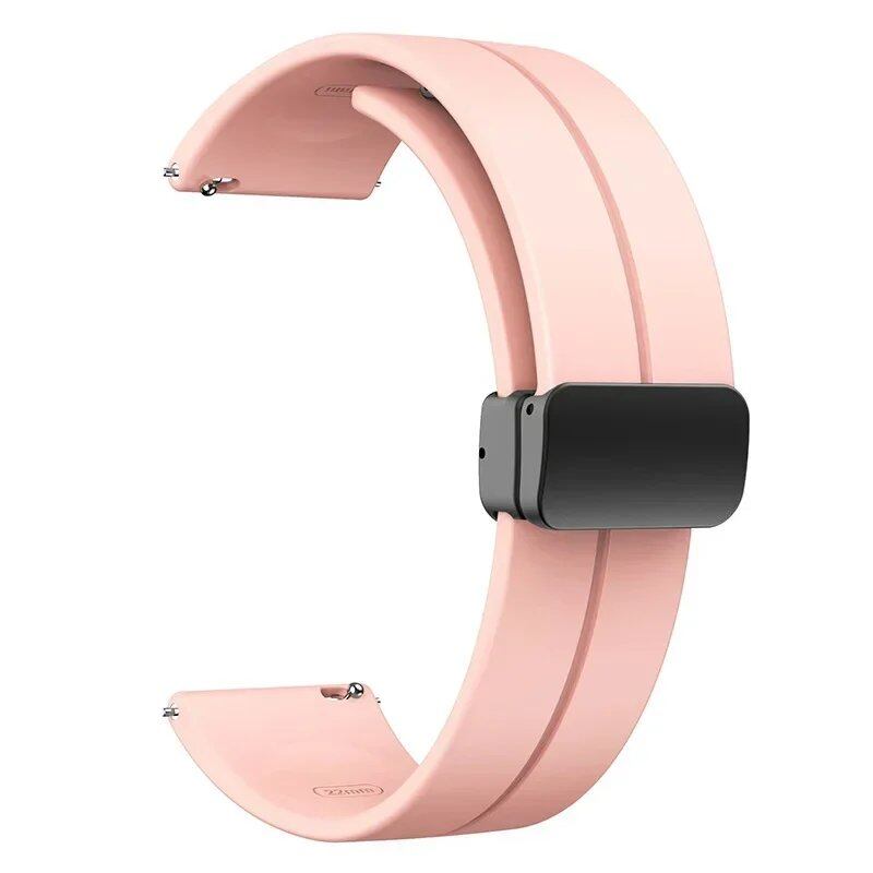 Replacement Strap Bracelet for Xiaomi Mi Watch 2 Pro/S3/S2/S1 Active, 20mm/22mm Soft Silicone Smartwatch Bands (Pro Color: 2-Pack) - Band Color: mm (Parallel Import)
