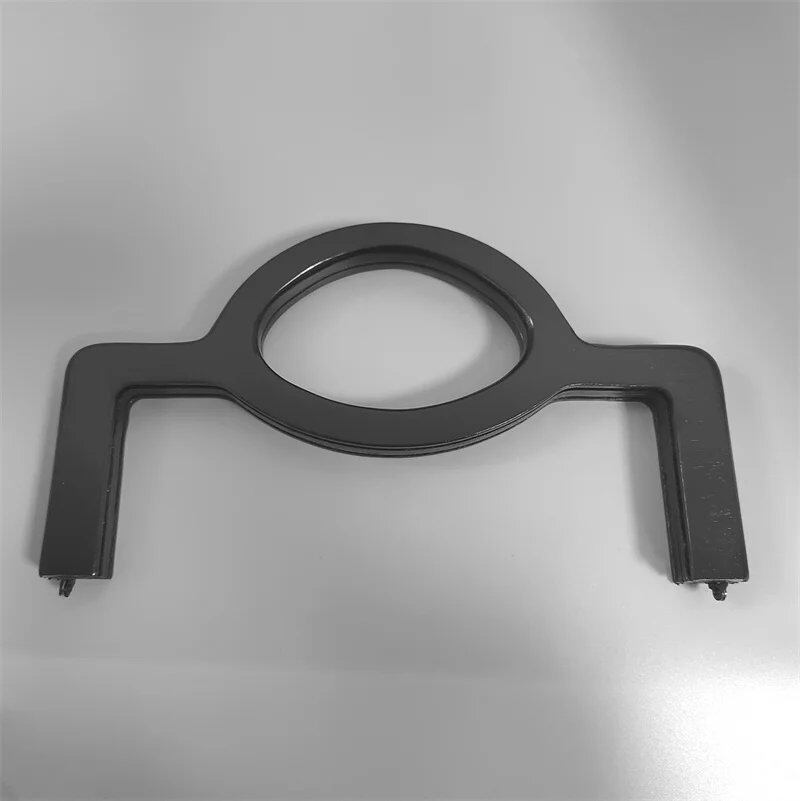 1セット 30x8cm レッドコーヒーカラー 無垢材 ネジ付き 縫製穴 DIY ハンドバッグアクセサリー オバッグハンドル 木製 財布フレーム バッグ 色 並行輸入品